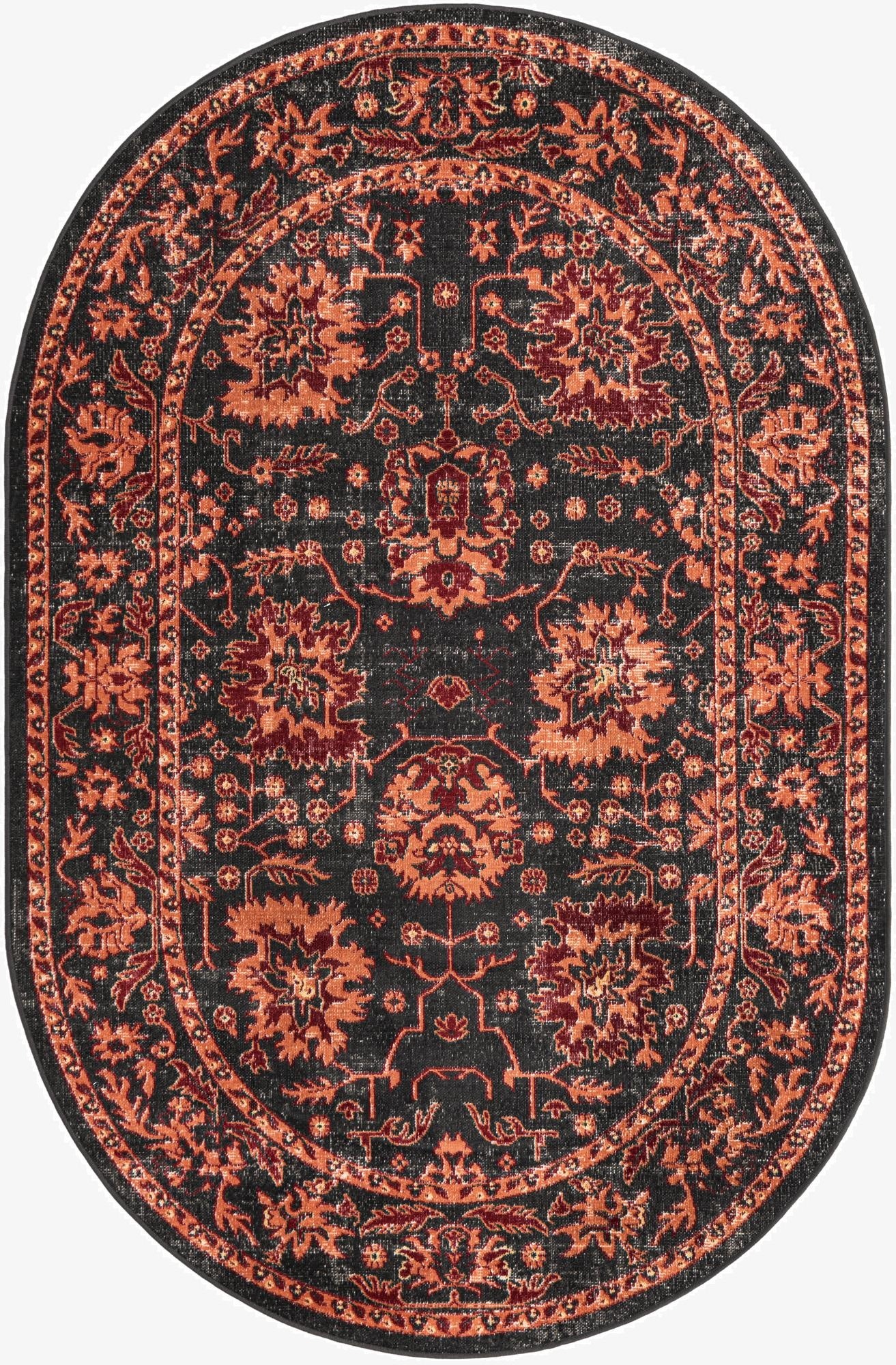 5' 3 x 8' Lucerne Oval Rug