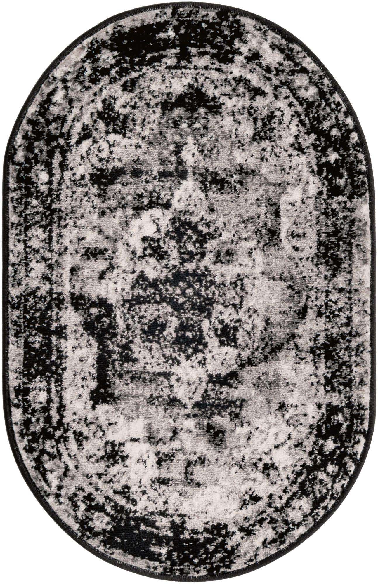 2' x 3' 1 Monte Carlo Oval Rug