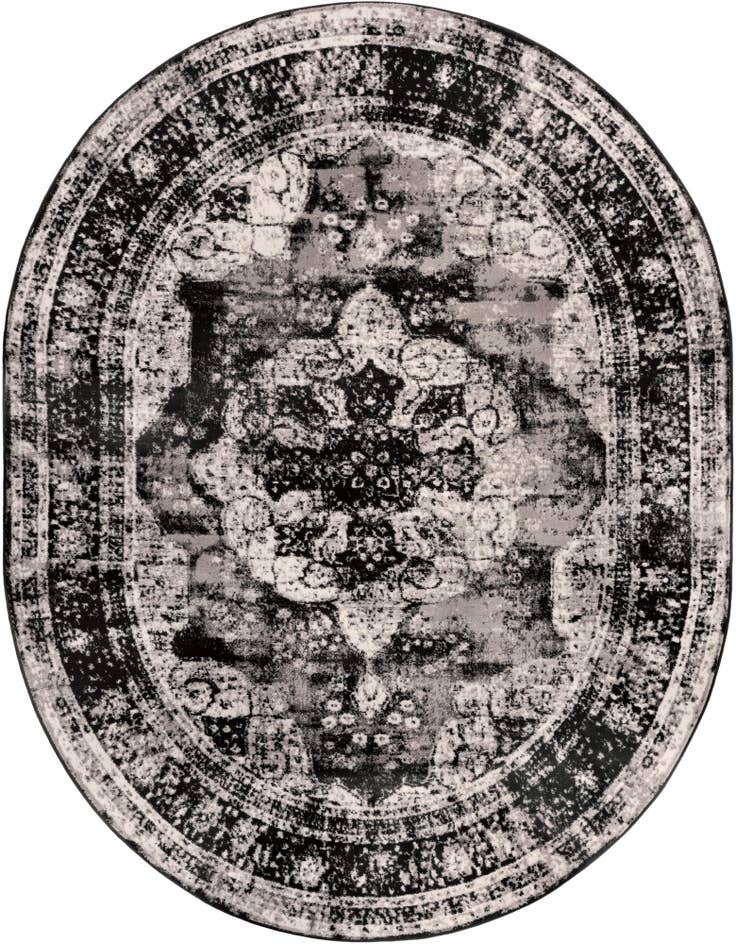 Detailansicht von 240cm x 305cm Monaco Oval Teppich