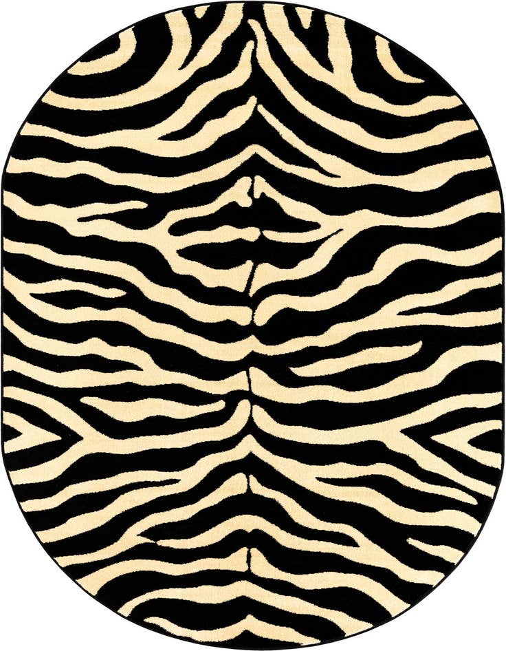 Detail image of 5' 3 x 8' Safari Oval Rug