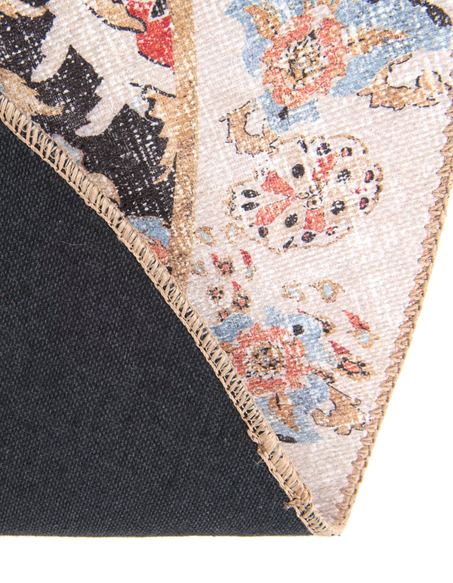 2' x 3' 1 Washable Timeless Oval Rug