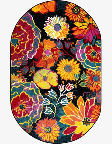 4' 1 x 6' 1 Tuscany Oval Rug