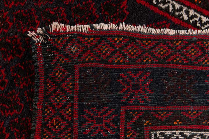 3' x 4' 11 Hand Knotted Afghan Ersari Wool Rug