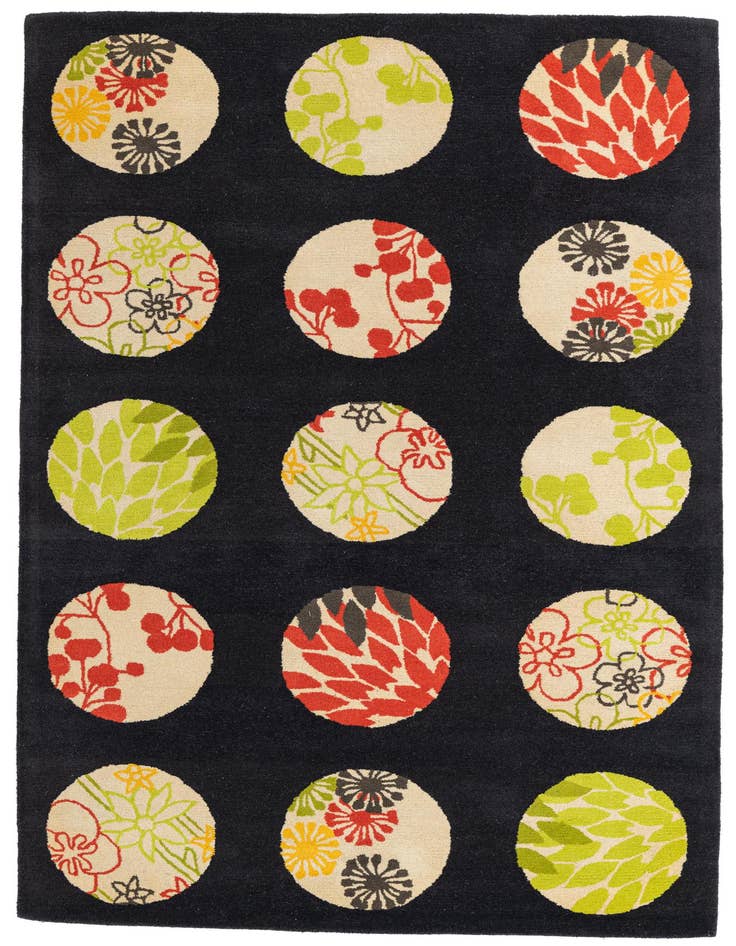 Detail image of 5' 1 x 8' 1 Agra Rug