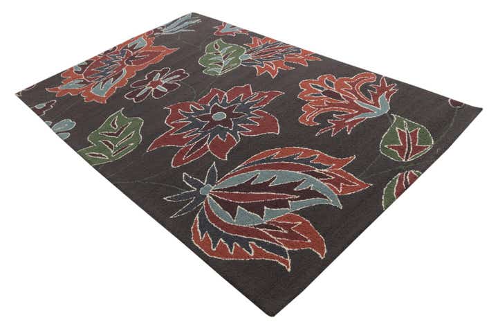 5' x 8' Agra Wool Rug