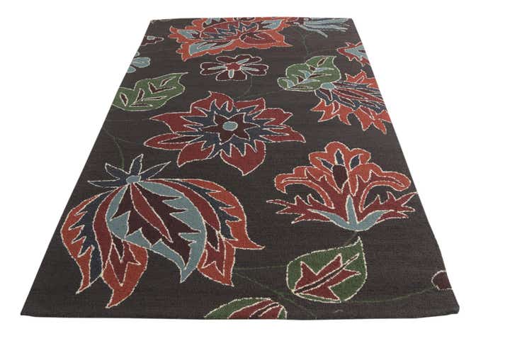 5' x 8' Agra Wool Rug