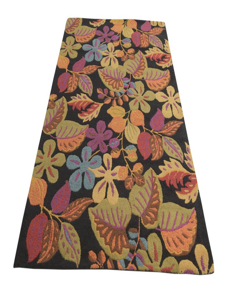 Detail image of 5' x 7' 10 Agra Wool Rug