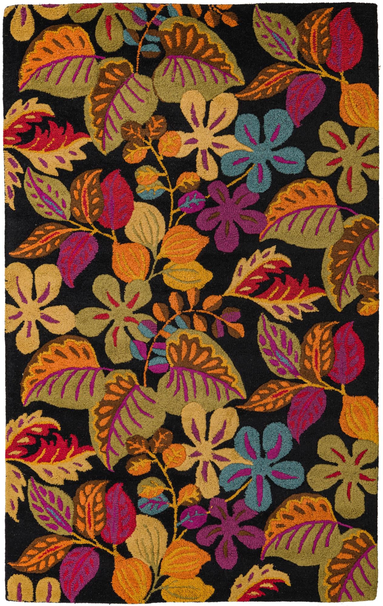 5' x 7' 10 Agra Wool Rug