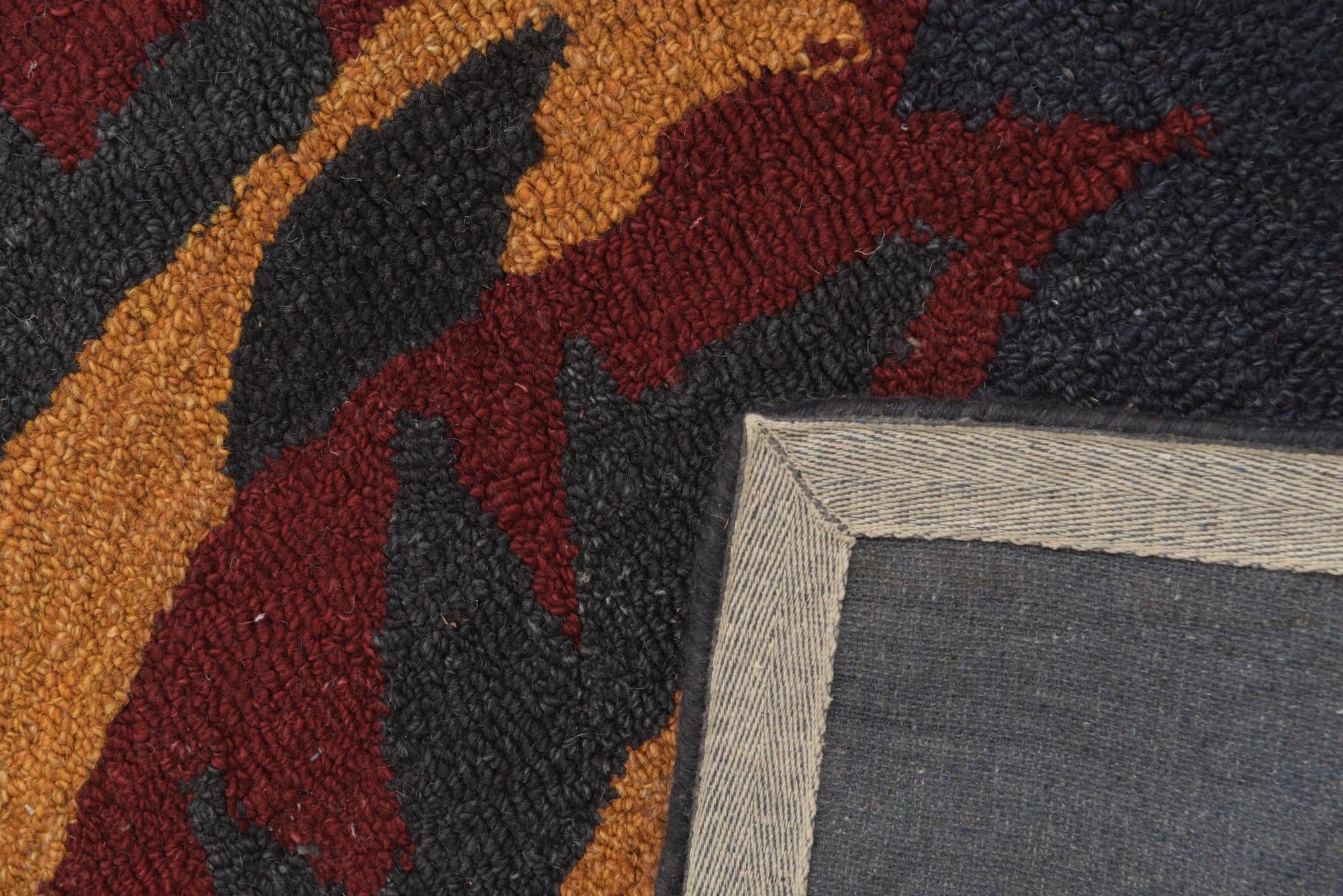 5' x 8' Agra Wool Rug