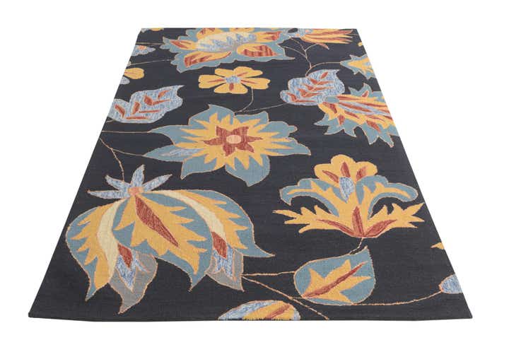 5' x 8' Agra Wool Rug