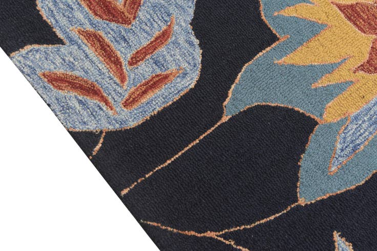 Detail image of 5' x 8' Agra Wool Rug