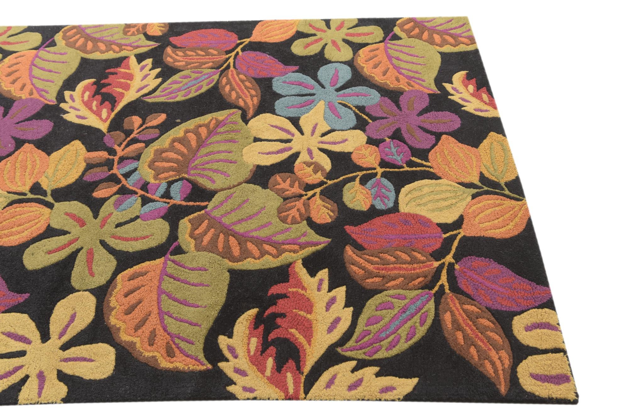 4' 1 x 7' 8 Agra Wool Rug