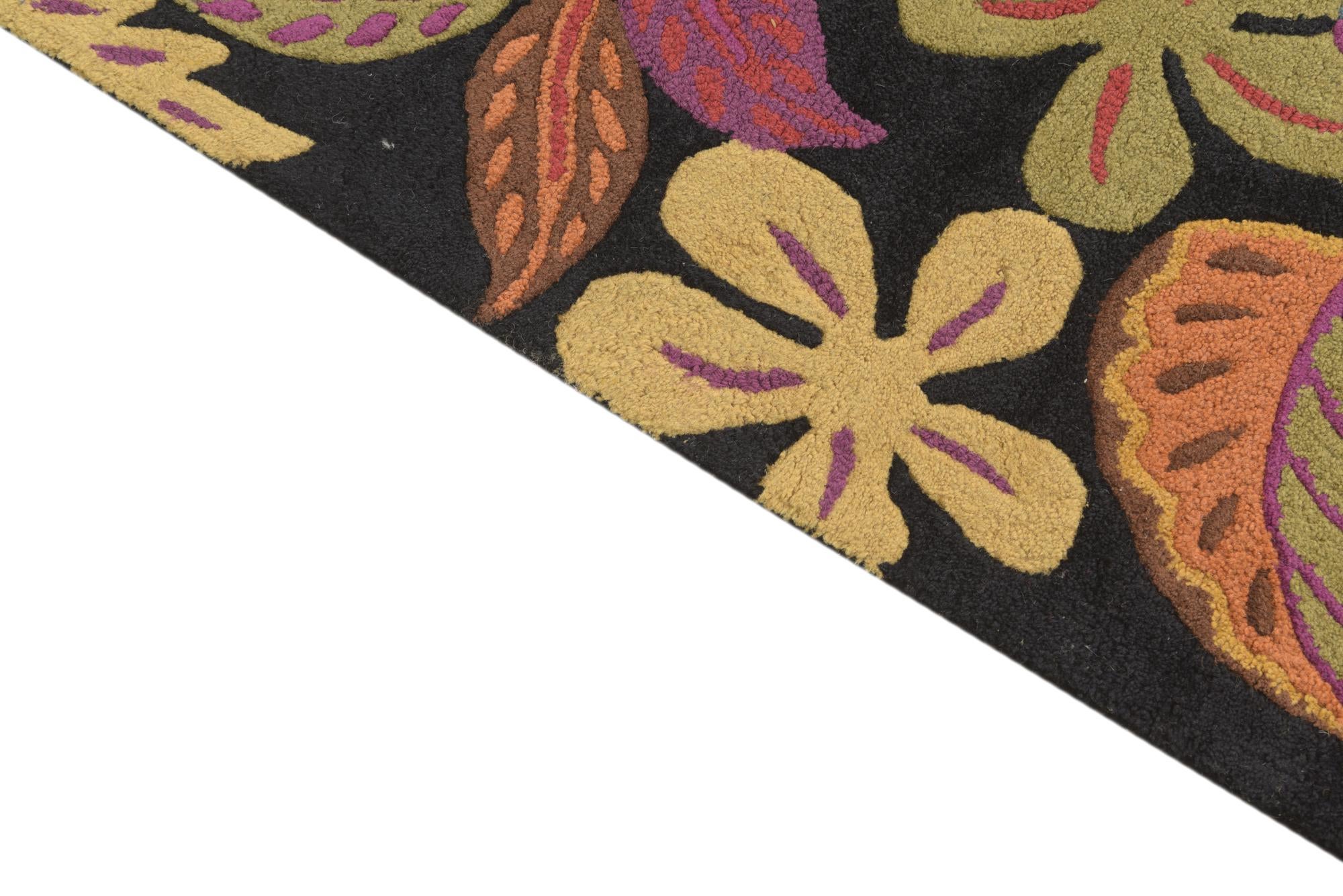 4' 1 x 7' 8 Agra Wool Rug