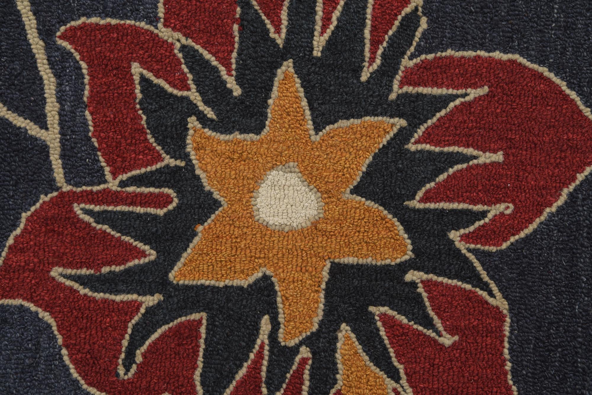 5' x 7' 10 Agra Wool Rug