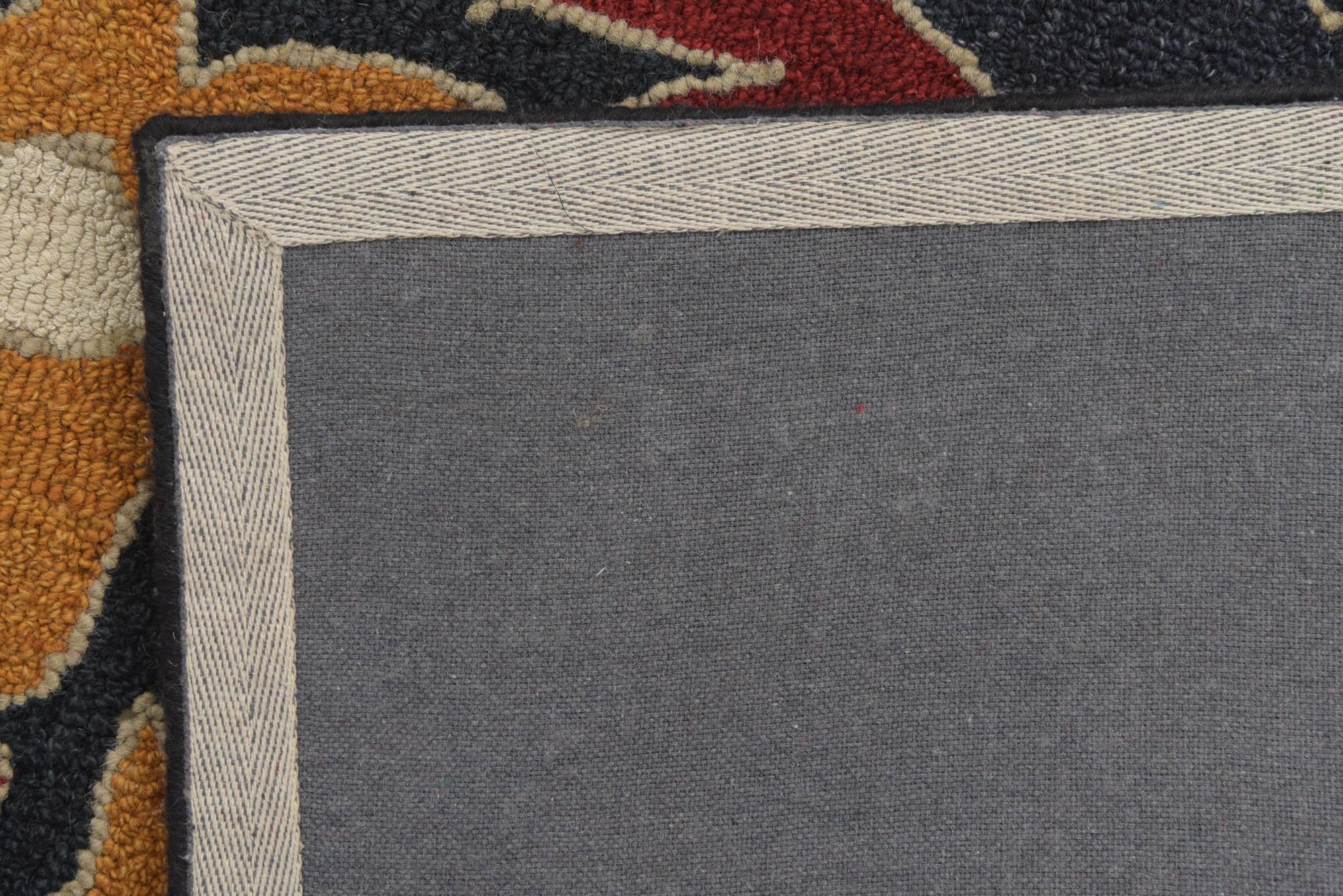 5' x 7' 10 Agra Wool Rug