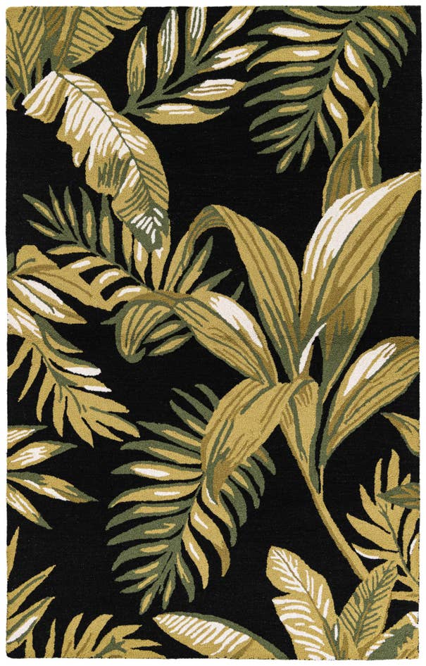 Detail image of 5' 1 x 7' 10 Agra Wool Rug