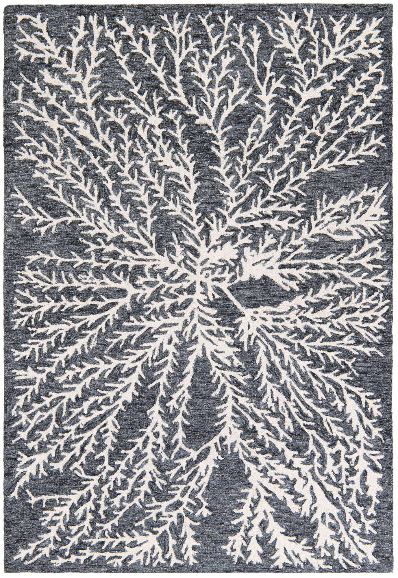 4' 1 x 6' Agra Wool Rug