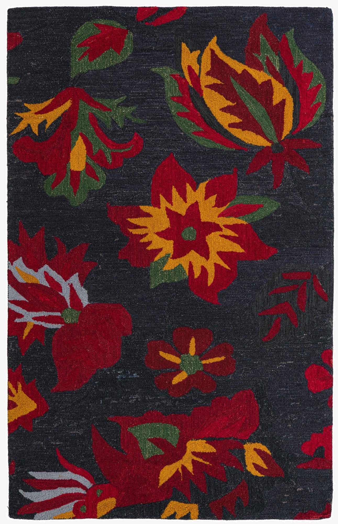 5' x 8' Agra Wool Rug