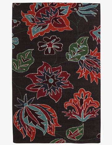 5' x 8' Agra Wool Rug