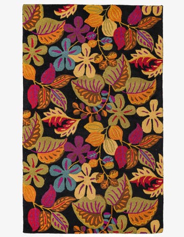 4' 1 x 7' 8 Agra Wool Rug