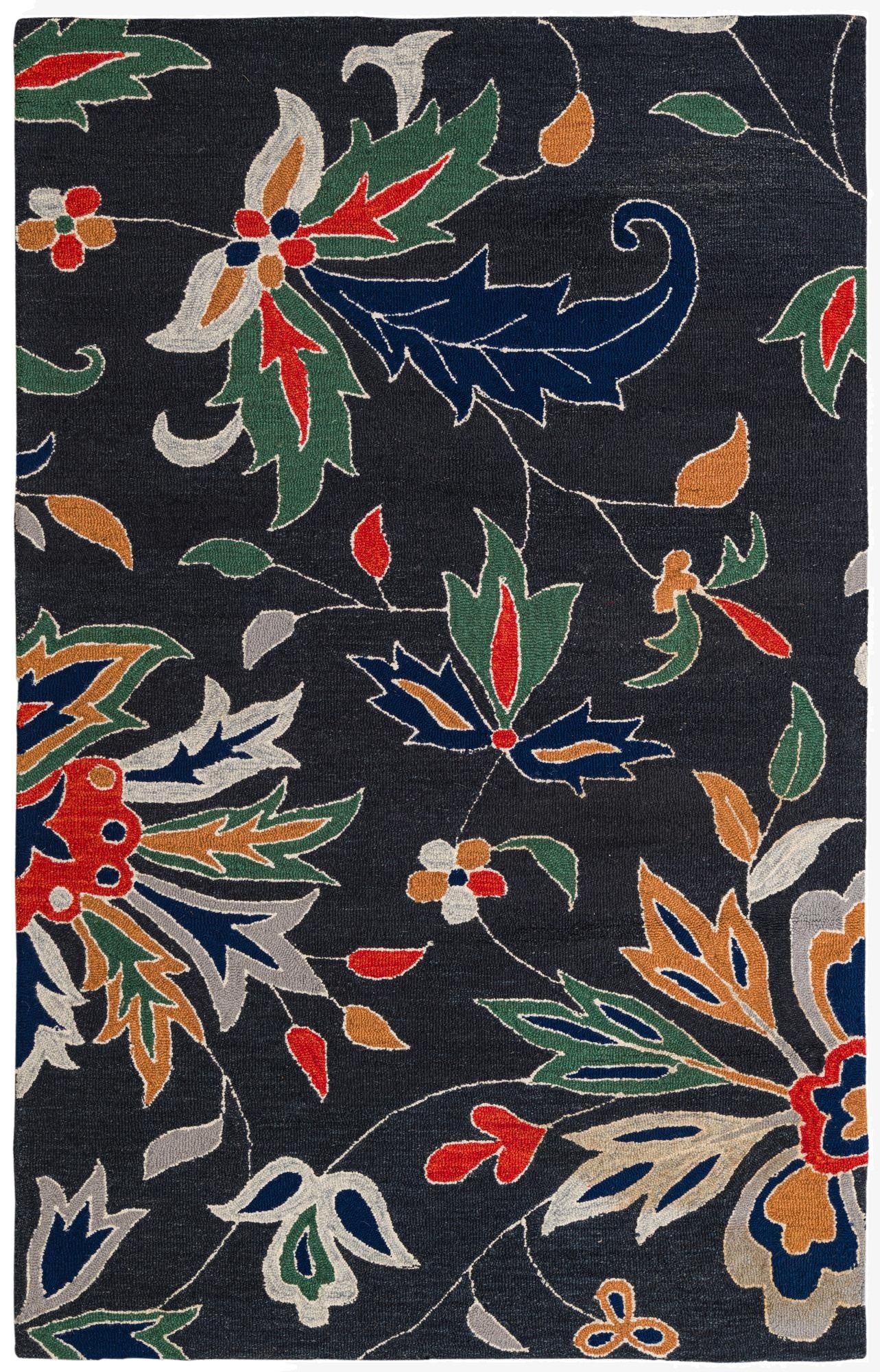 5' x 8' Agra Wool Rug