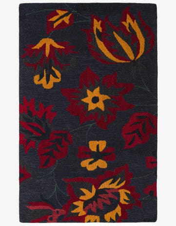 5' x 8' Agra Wool Rug