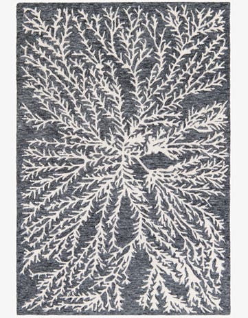 4' 1 x 6' Agra Wool Rug