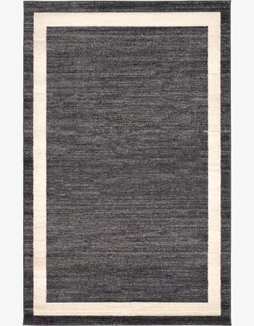 Black Angelica Rug
