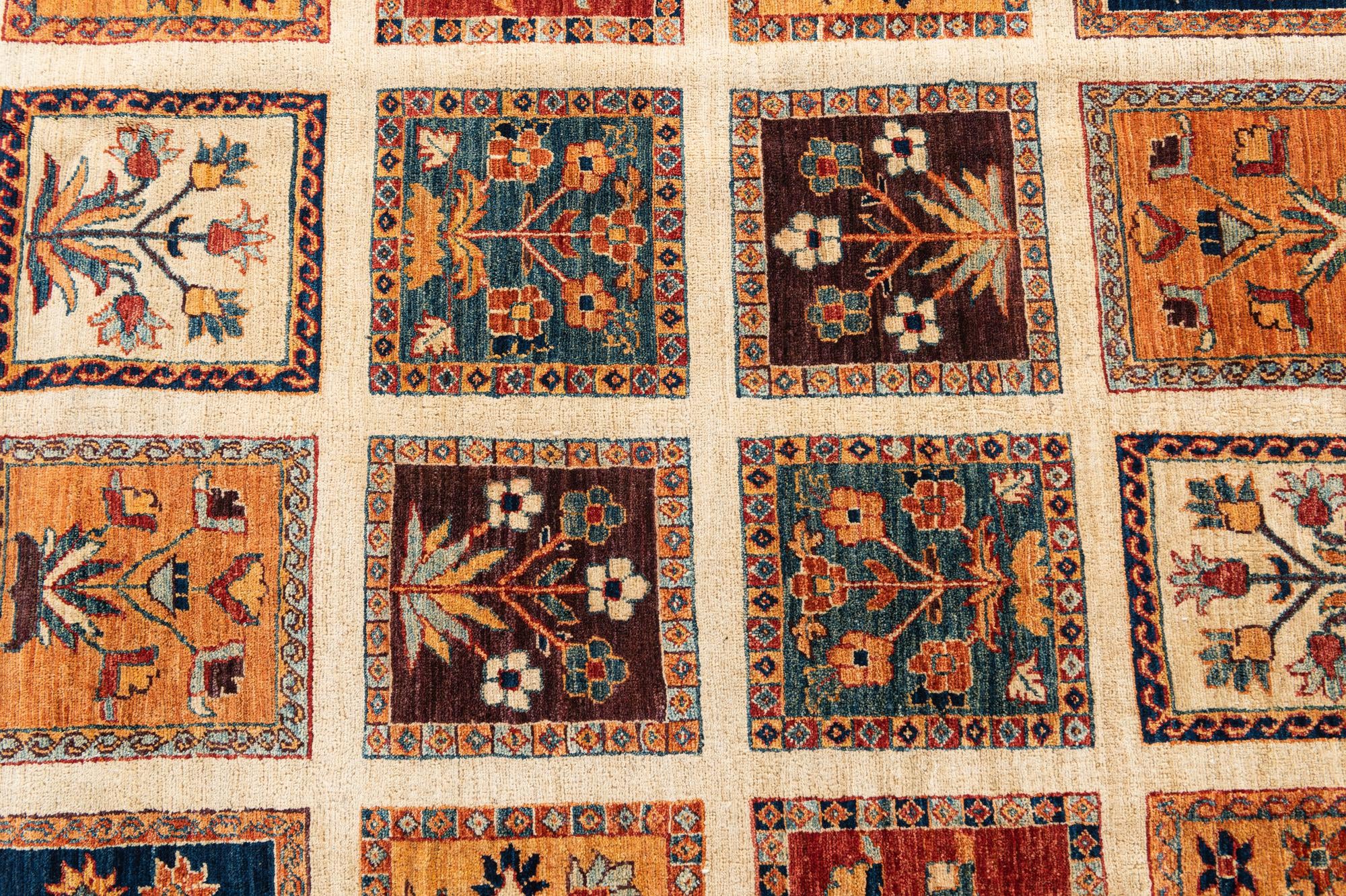 9' x 11' 5 Hand Knotted Ariana Ziegler Oriental Rug