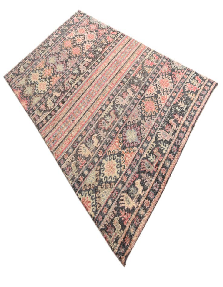 Detail image of 5' 6 x 9' 3  Hand Knotted Ariana Ziegler Rug