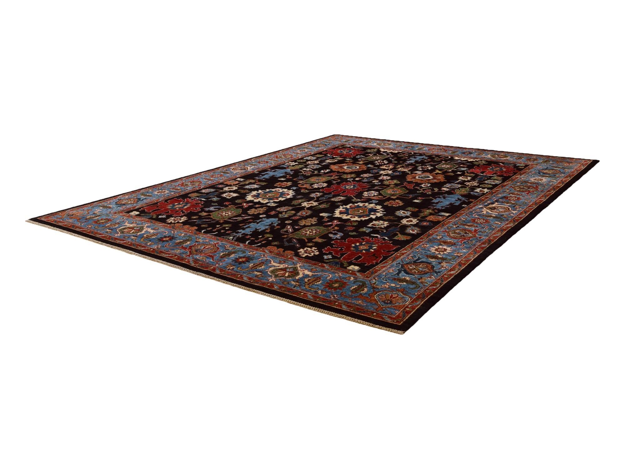 8' 11 x 11' 6 Hand Knotted Ariana Ziegler Rug