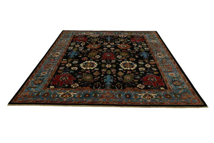8' 11 x 11' 6 Hand Knotted Ariana Ziegler Rug