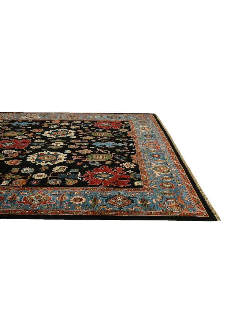 8' 11 x 11' 6 Hand Knotted Ariana Ziegler Rug