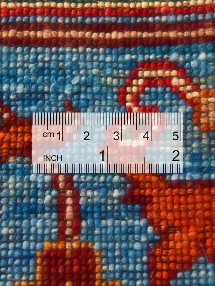 8' 11 x 11' 6 Hand Knotted Ariana Ziegler Rug