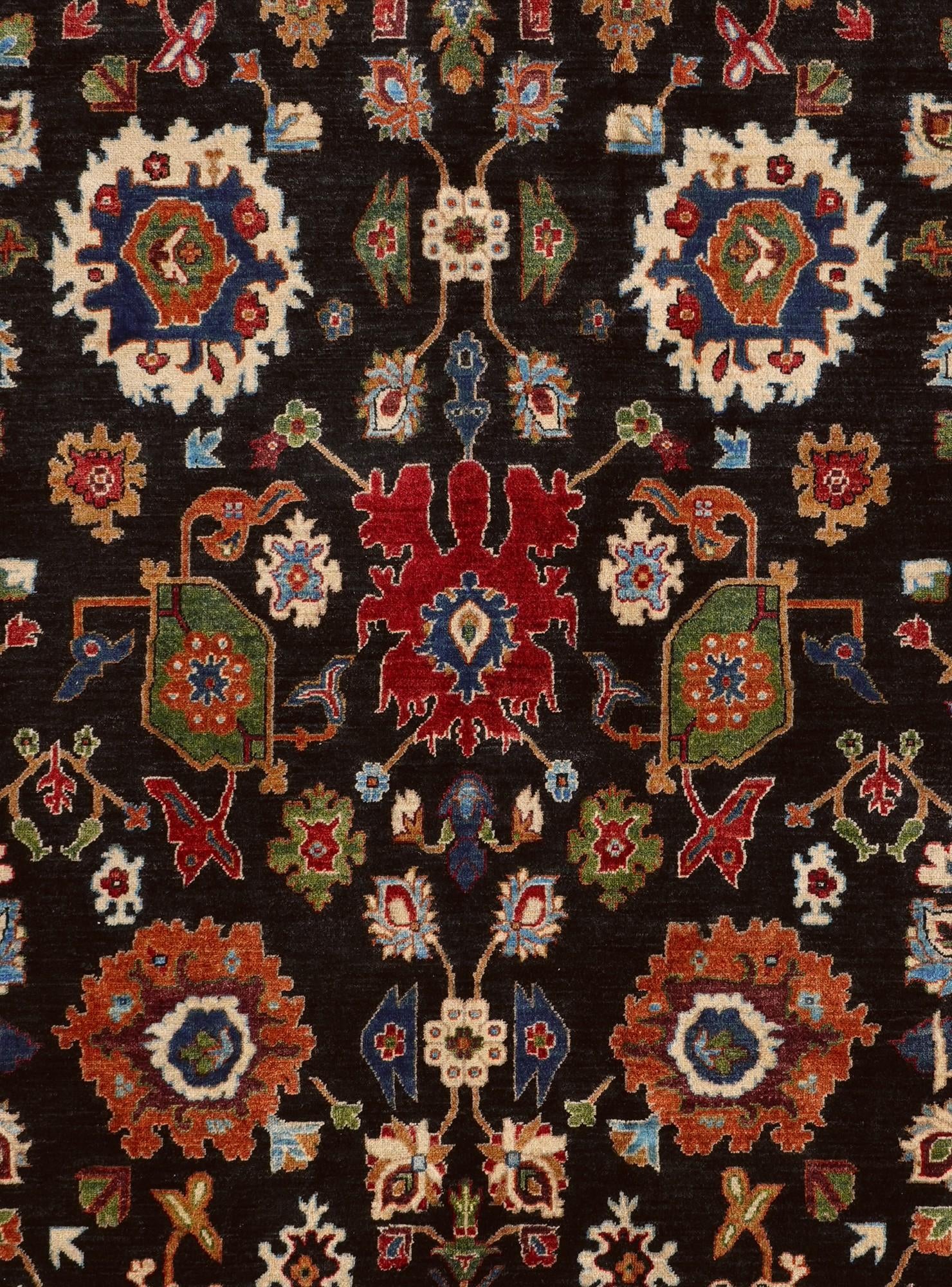 8' 11 x 11' 6 Hand Knotted Ariana Ziegler Rug