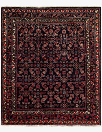 5' 3 x 6' Hand Knotted Armanibaff Persian Rug
