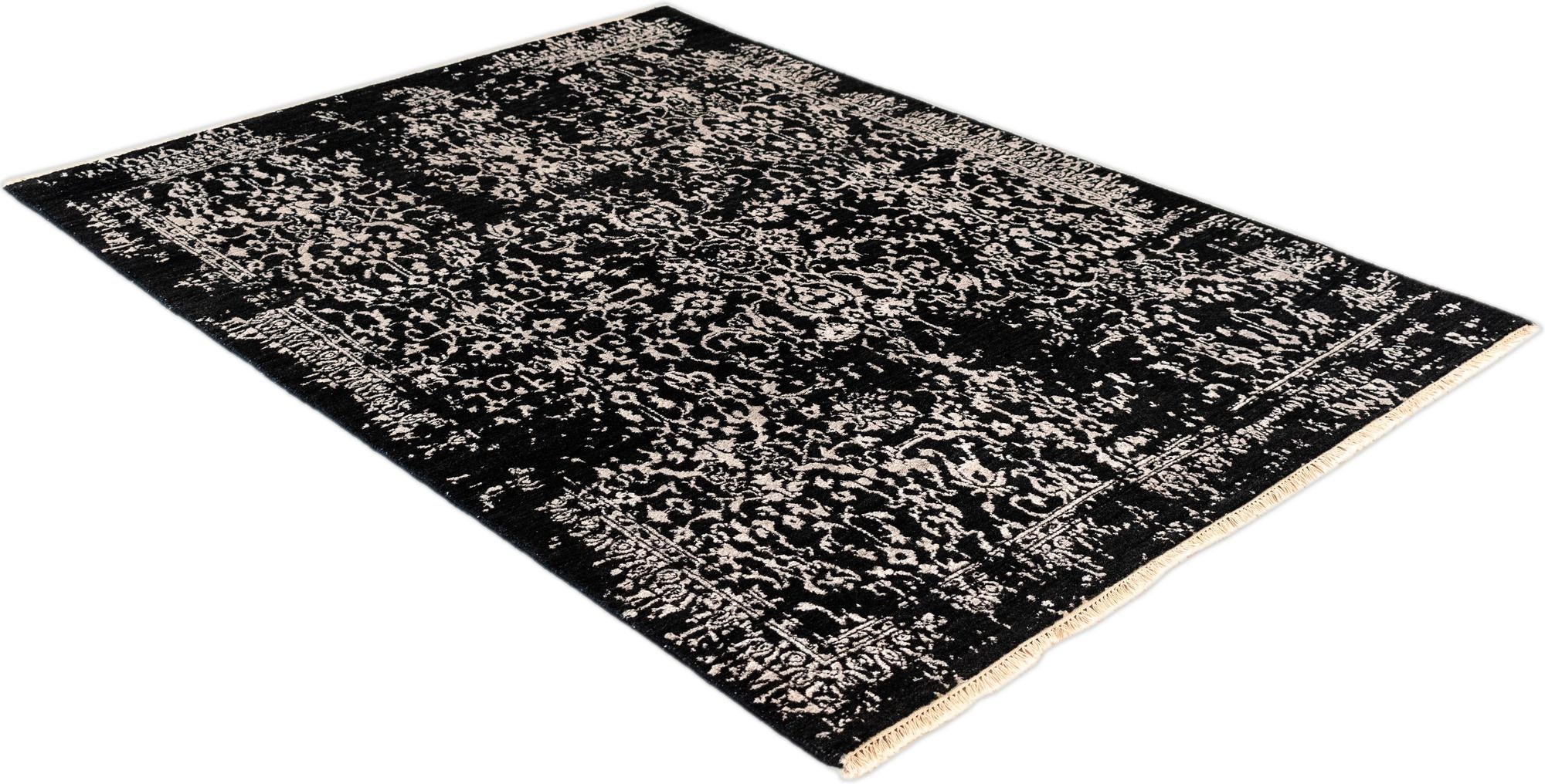 5' x 6' 9 Art Inspired Wool Rug