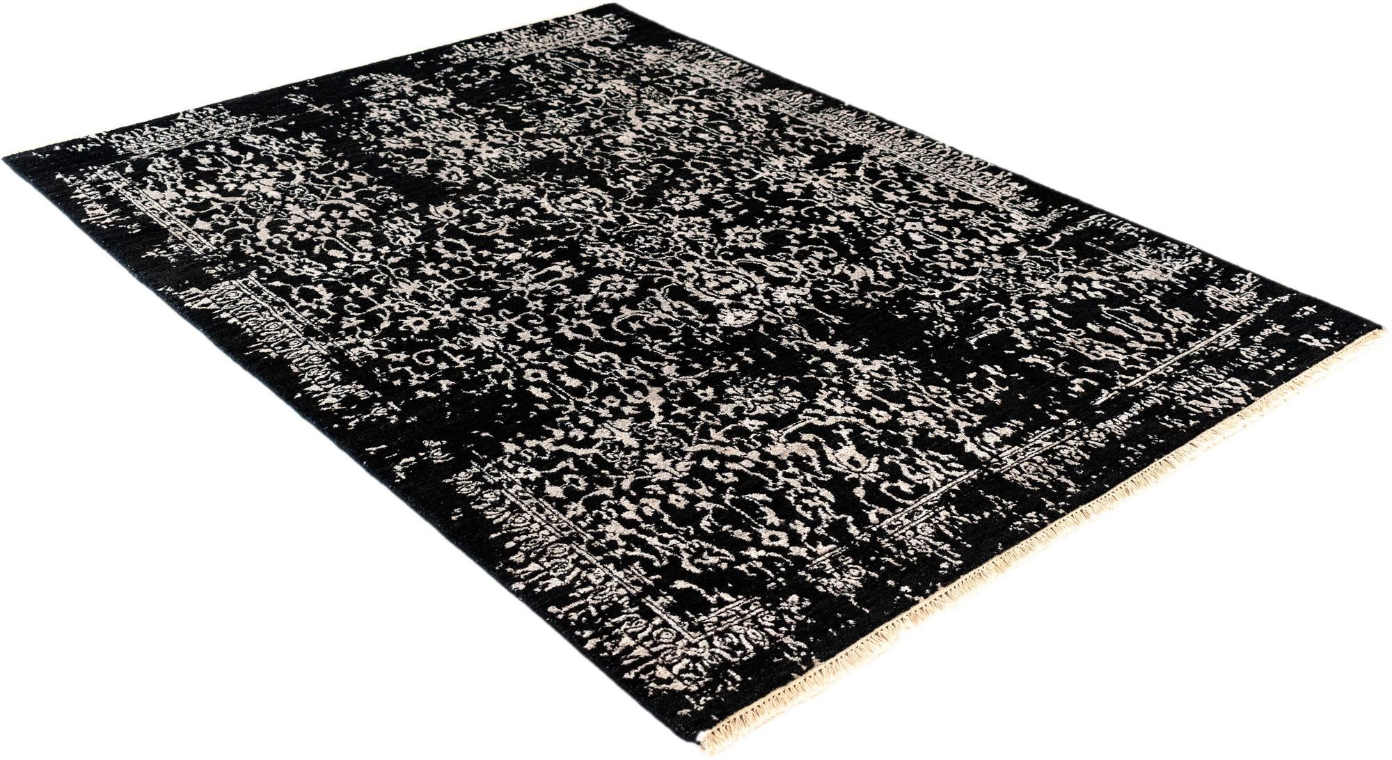 5' x 6' 9 Art Inspired Wool Rug