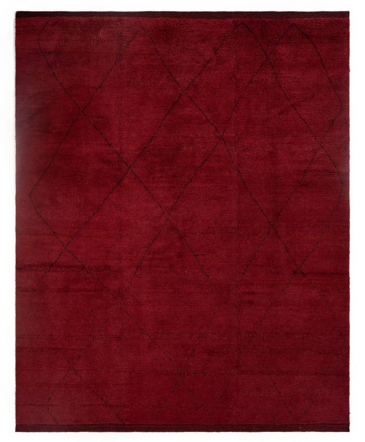 Detail image of 8' 4 x 10' 3 Atlas Tibet Wool Rug
