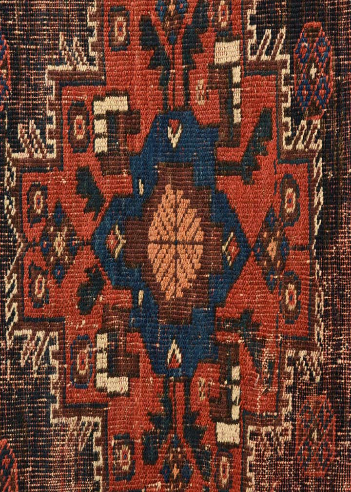 3' 5 x 4' Hand Knotted Bakhtiar Persian Wool Rug