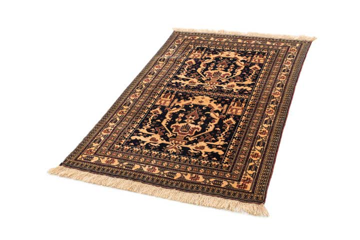 3' 3 x 5' Hand Knotted Balouch Wool Rug