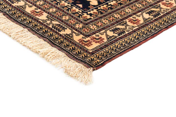 3' 3 x 5' Hand Knotted Balouch Wool Rug