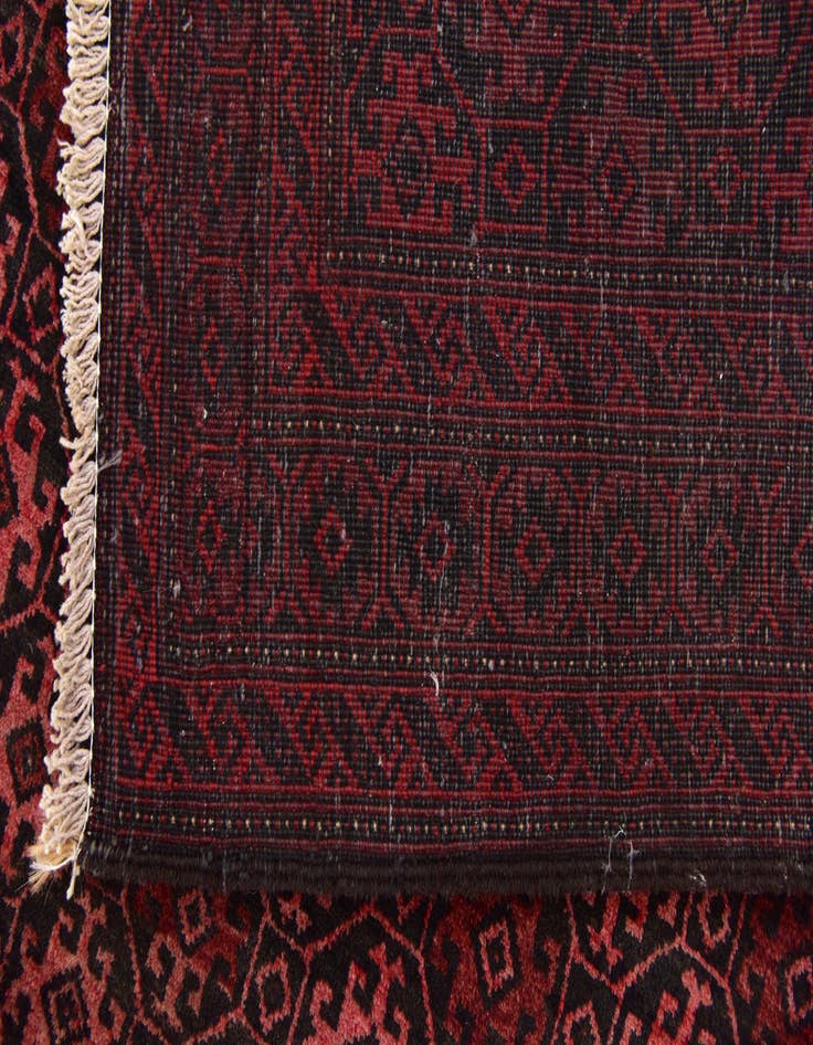 Detail image of 3' 4 x 6'  Hand Knotted Balouch Persian Wool Rug