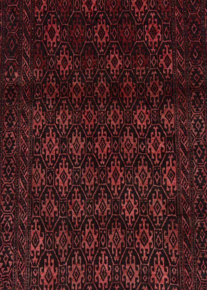 3' 4 x 6' Hand Knotted Balouch Persian Wool Rug