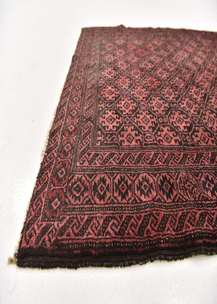 3' 4 x 6' Hand Knotted Balouch Persian Wool Rug