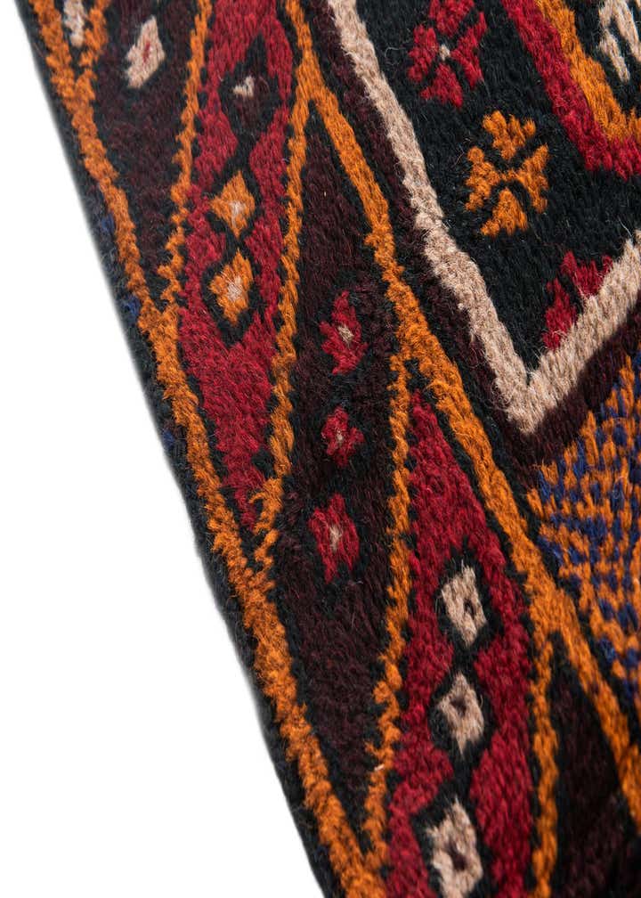 2' 9 x 4' 8 Hand Knotted Balouch Persian Wool Rug