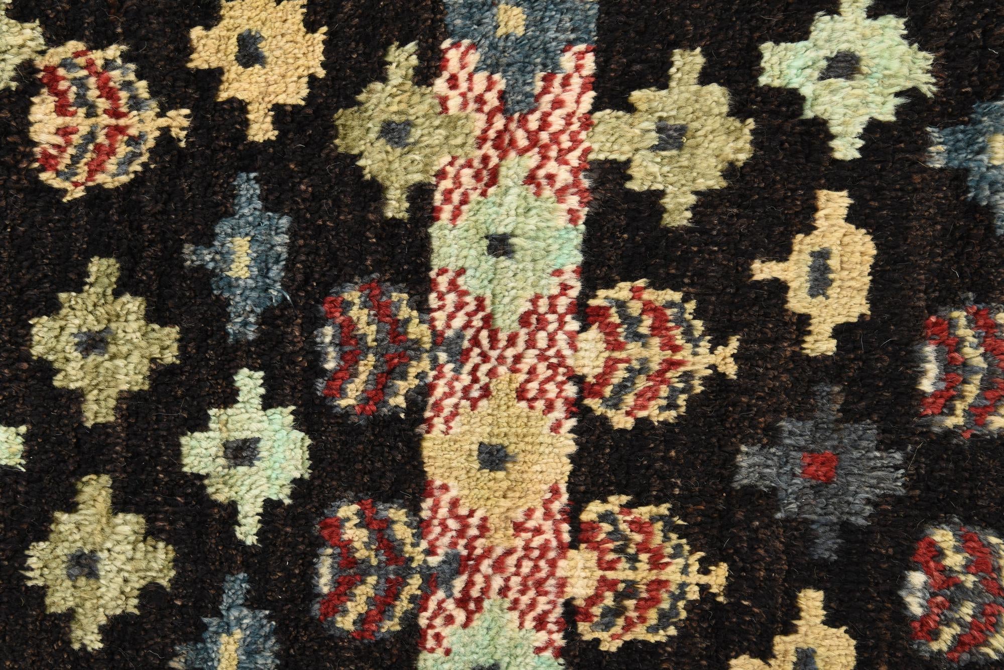 4' 1 x 6' 2 Hand Knotted Balouch Wool Rug