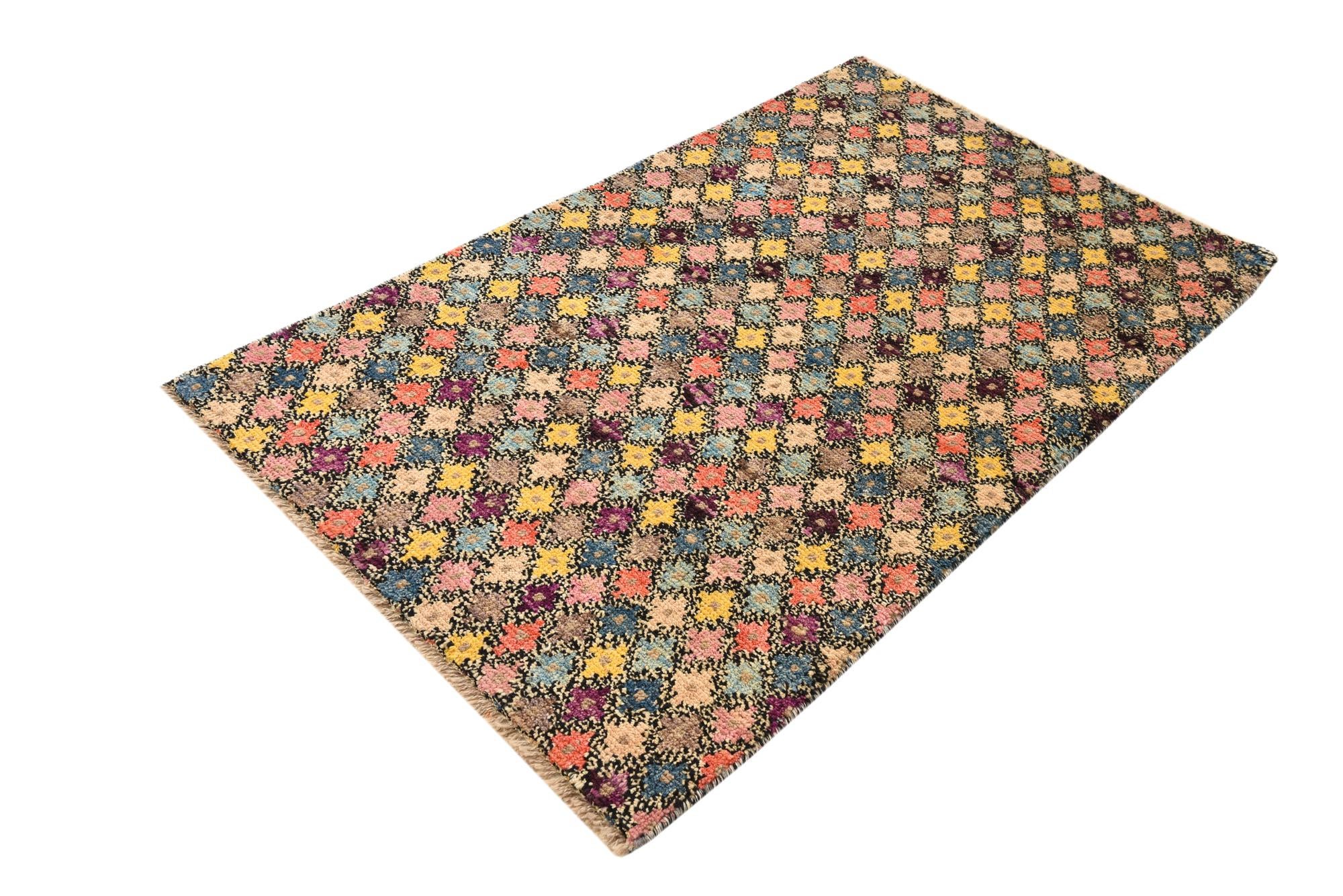 3' x 5' Hand Knotted Balouch Wool Rug