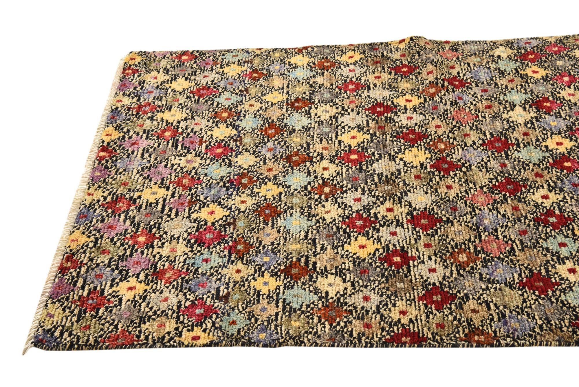 3' x 4' 10 Hand Knotted Balouch Wool Rug