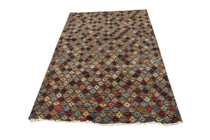 3' 8 x 6' Hand Knotted Balouch Wool Rug